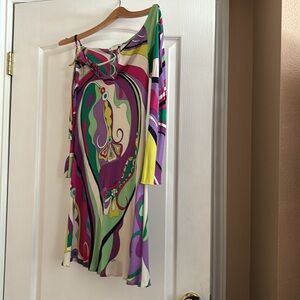 Limited edition, jeweled Pucci cut out arm dress size 38 vintage